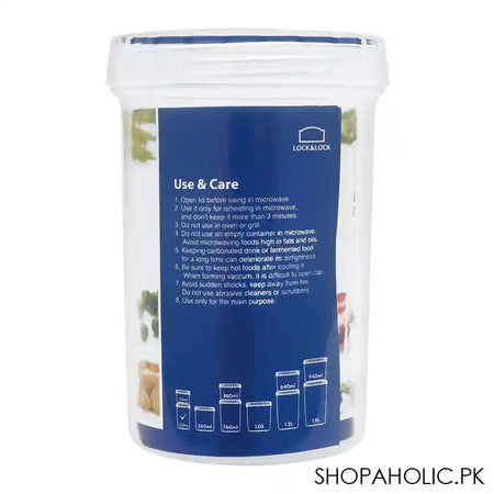 Lock & Lock Air Tight Twist Container, 330ml, LLLLS113 - Image 2