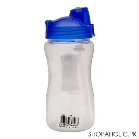 lock & lock bisfree tritan sports water bottle with straw, 350ml, llabf708t image2
