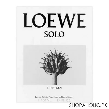 loewe solo origami eau de toilette, fragrance for men, 100ml image3