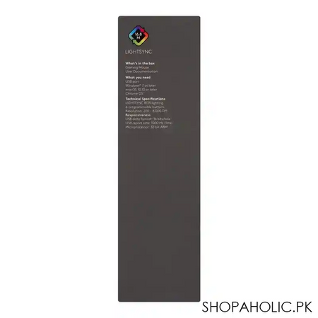 logitech lightsync gaming mouse, g102, 910 005802 image5
