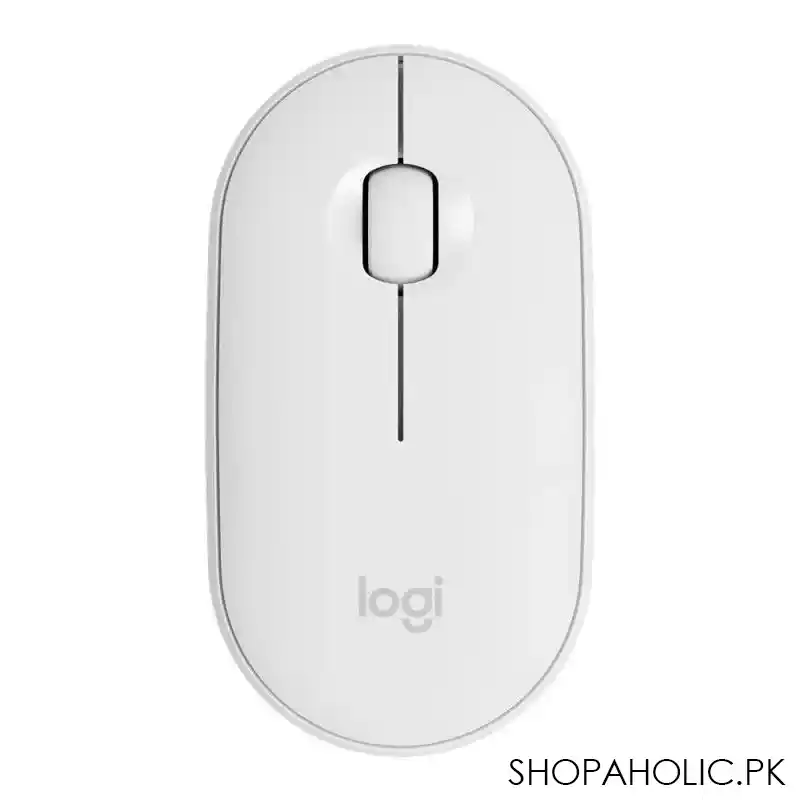 logitech pebble wireless mouse, white, m350 main image