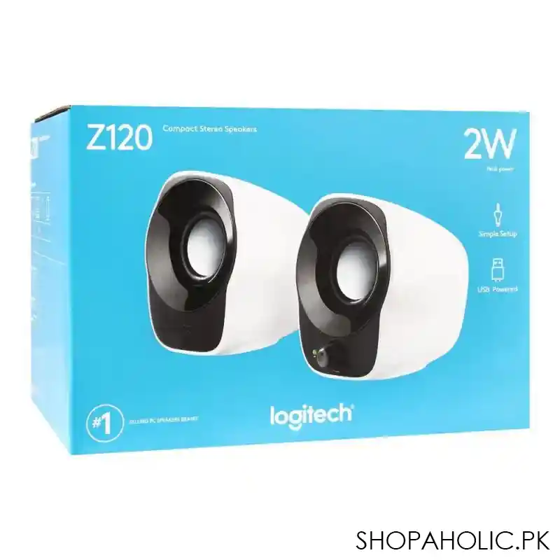 logitech stereo speakers, z 120 image2