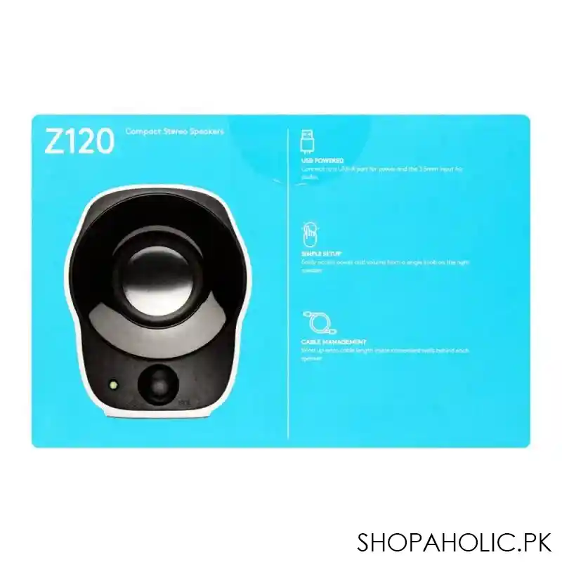 logitech stereo speakers, z 120 image3