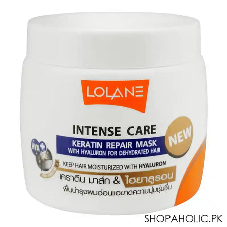 Lolane Intense Care Keratin Repair Hair Mask, 200g - Main Image