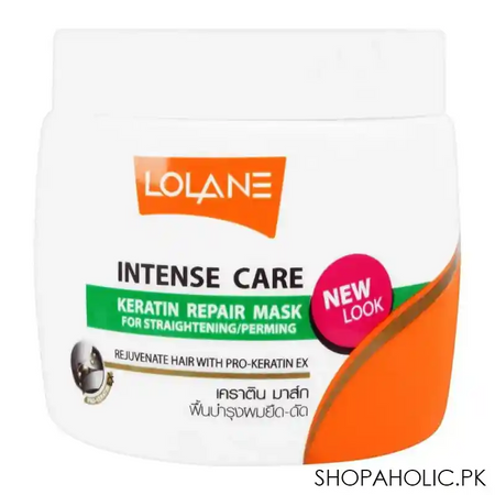 lolane nature keratin repair hair mask, 200g main image