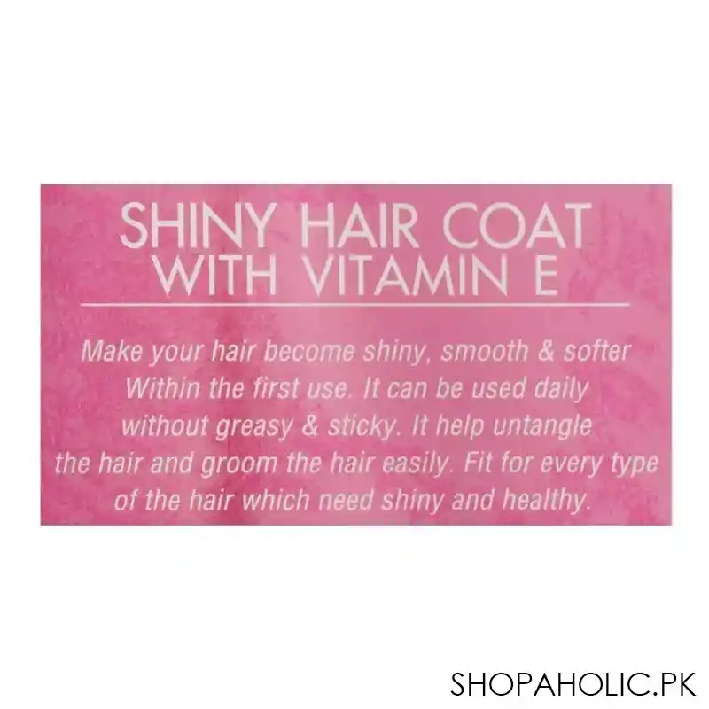 lolane shiny hair coat, with vitamin e,  85ml image4