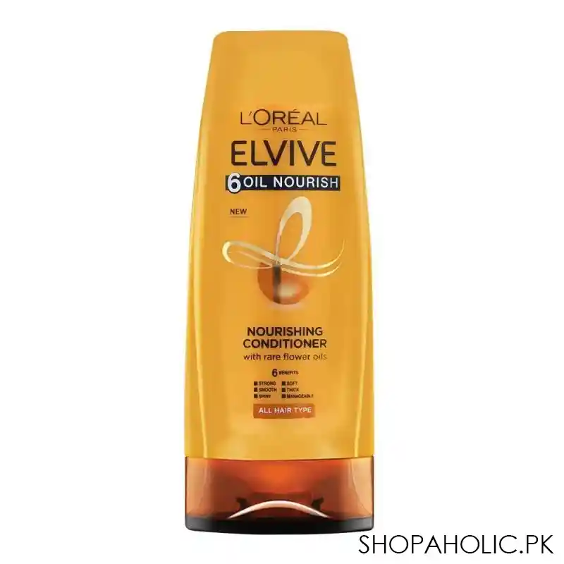 l'oreal paris 6 oil nourish scalp + hair nourishing conditioner, for all hair types, 175ml image3