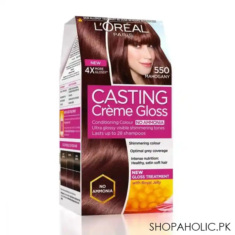 l'oreal paris casting hair color 550, mahogany image2