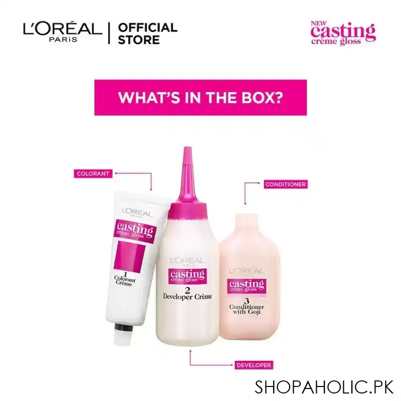 l'oreal paris casting hair color, deep black, 200 image5