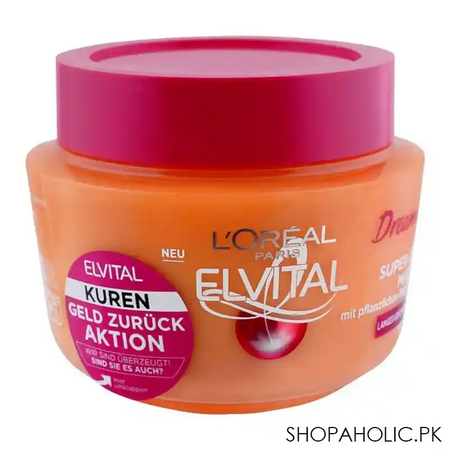 l'oreal paris elvital dream length super aufbau hair mask,  270ml main image