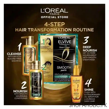 l'oreal paris elvive extraordinary oil conditioner, silicone free, 440ml image6