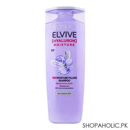 l'oreal paris elvive hyaluron moisture 72h moisture filling shampoo, 360ml image2