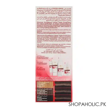 l'oreal paris excellence hair color, light brown 5 image3