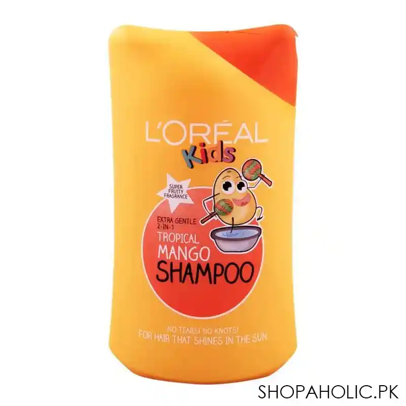 l'oreal paris kids tropical mango shampoo, 250ml main image