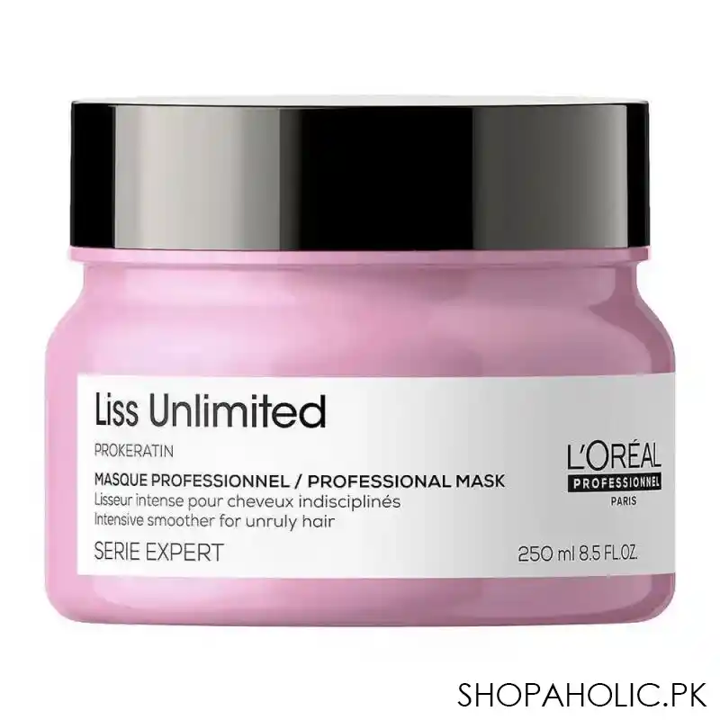 l'oreal professionnel serie expert pro keratin liss unlimited professional masque, 250ml image6