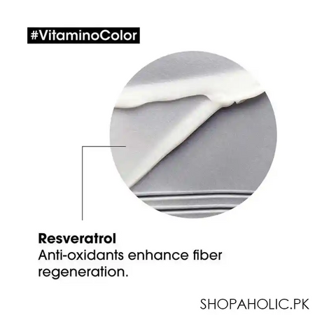 l'oreal professionnel serie expert resveratrol vitamino color hair mask, 250ml image6