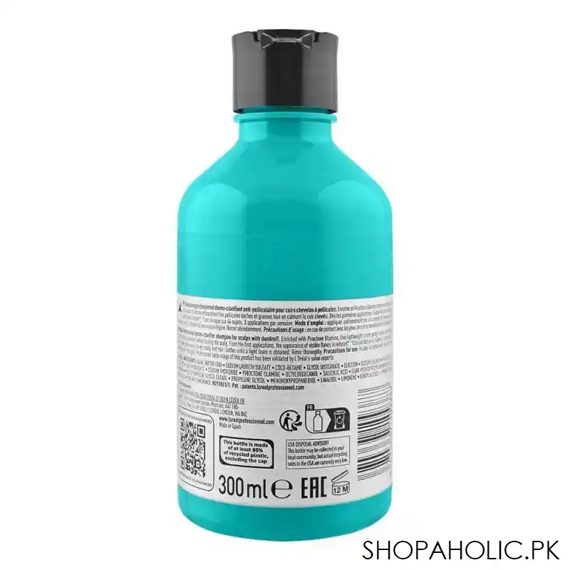 l'oreal professionnel serie expert scalp advanced anti pellicular dandruff professional shampoo, for scalps with dandruff, 300ml image2
