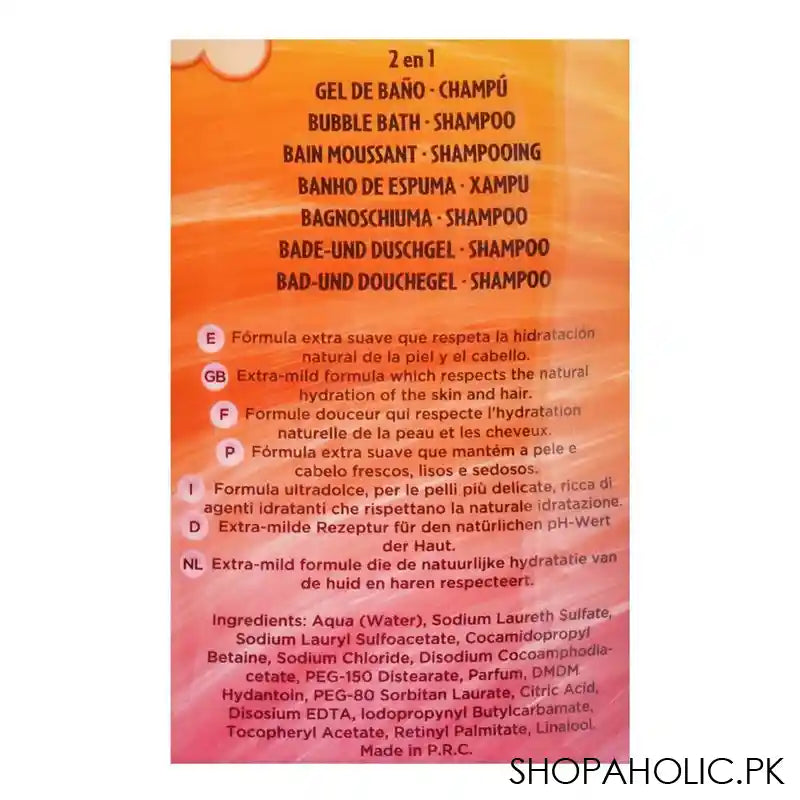 Lorenay Dream Works Trolls Bubble Bath + Shampoo 475ml - Image 3