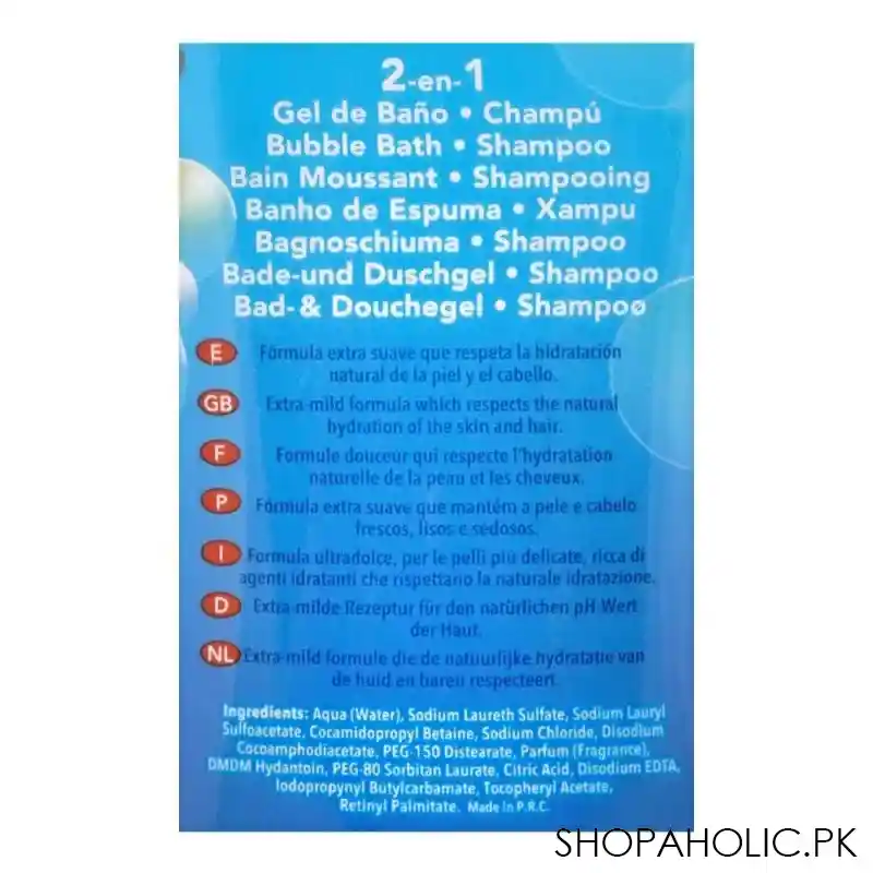 lorenay finding dory bubble bath + shampoo, 475ml image3