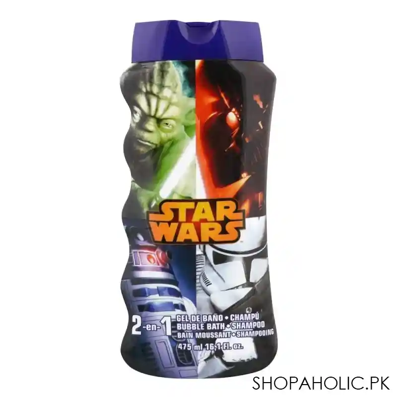 lorenay star war bubble bath + shampoo, 475ml main image