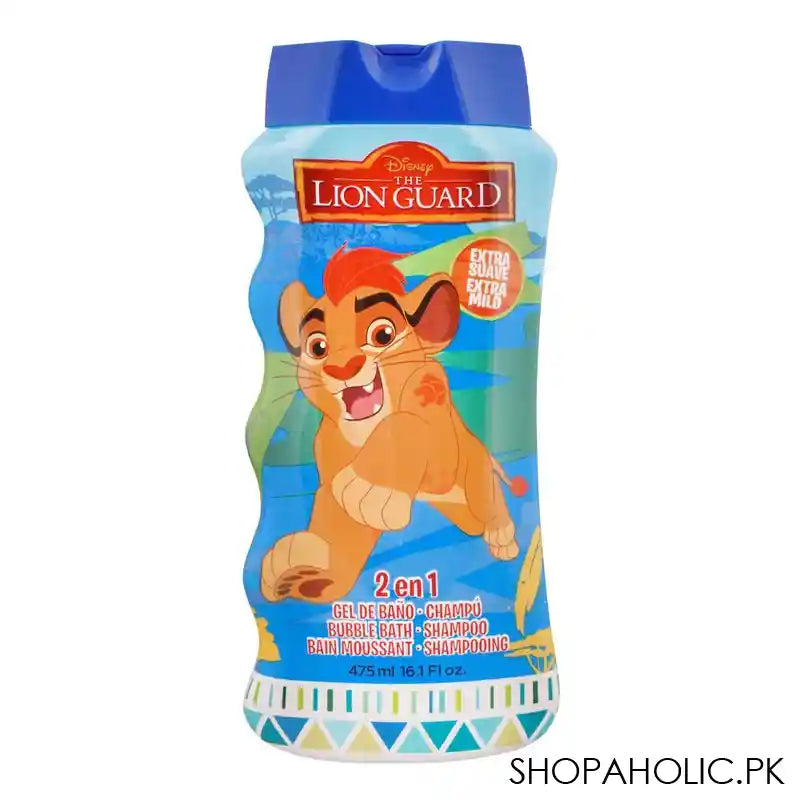 Lorenay The Lion Guard Bubble Bath + Shampoo, 475ml - Main Image