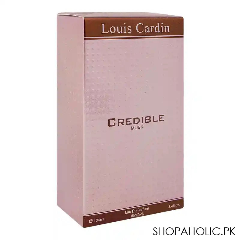 Louis Cardin Credible Musk, Eau De Parfum, For Men, 85ml - Image 3