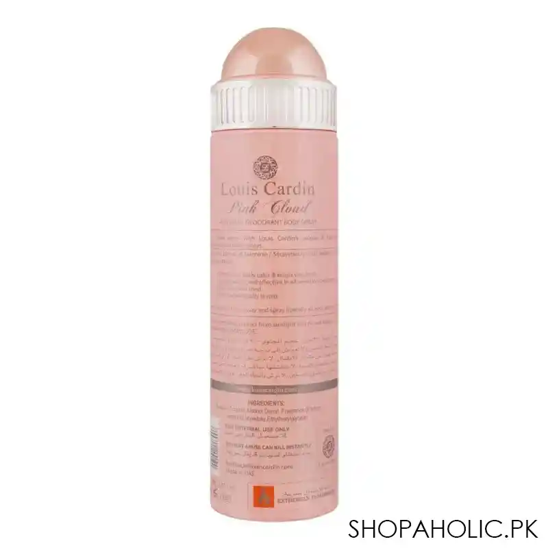 louis cardin pink cloud femme deo spray 200ml image2
