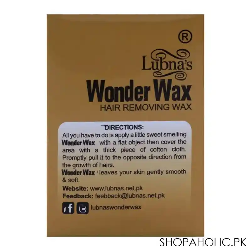 lubna's wonder hair removing wax, large image3