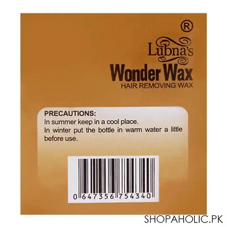 lubna's wonder hair removing wax small image3