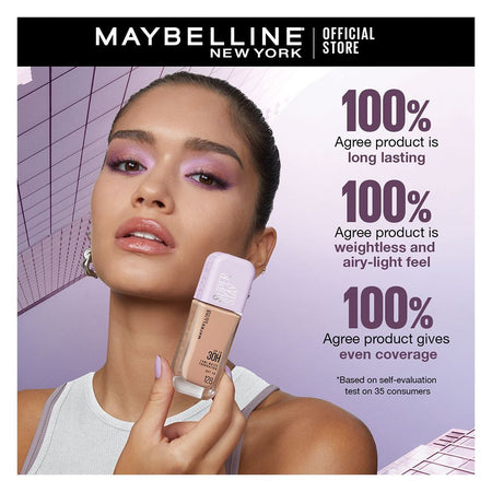Maybelline New York Superstay Lumi Matte Liquid Foundation With SPF-16, 30H Weightless Longwear, 30ml, 128 - Image 3