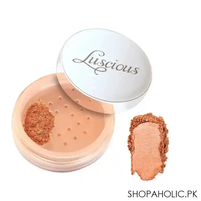 luscious cosmetics sparkling face shimmer, egyptian bronze main image