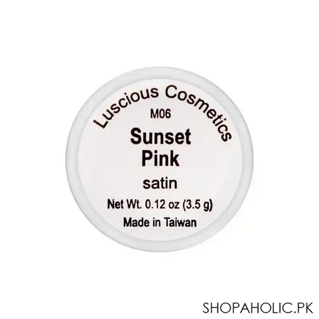 luscious cosmetics super moisturizing lipstick, sunset pink image3