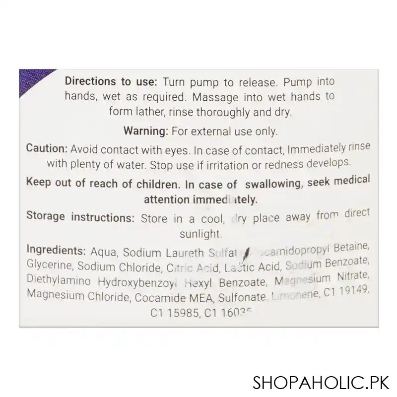 Luvvel Peach Anti-Bacterial Liquid Hand Wash, 500ml - Image 3