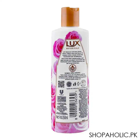 Lux Botanicals Soft Skin Soft Rose Vitamin C Essence Body Wash, 250ml - Image 2