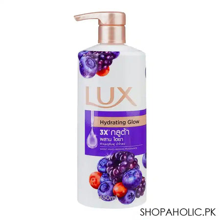 Lux Hydrating Glow Sweet Mixed Berries Fragrance Body Wash, 450ml - Main Image
