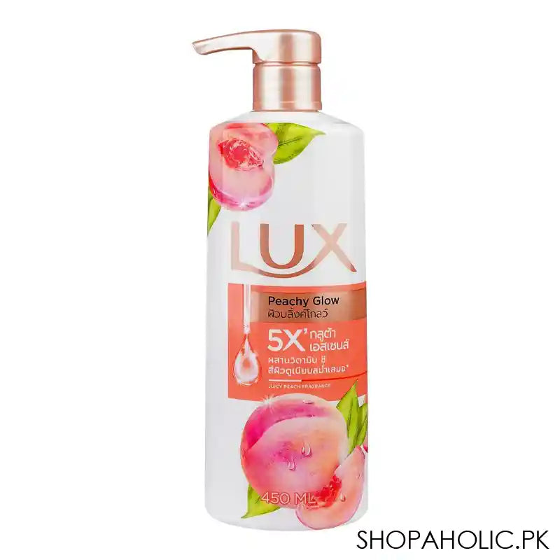 Lux Peachy Glow Juicy Peach Fragrance Body Wash, 500ml - Main Image
