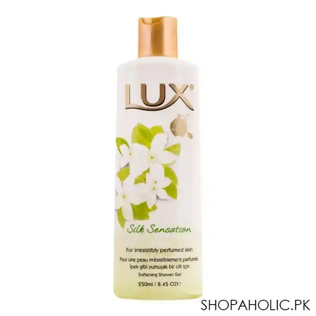 lux silk sensation shower gel, 250ml main image