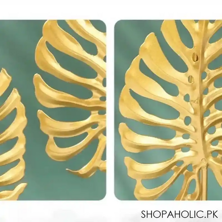luxury gold turtle leaf image3