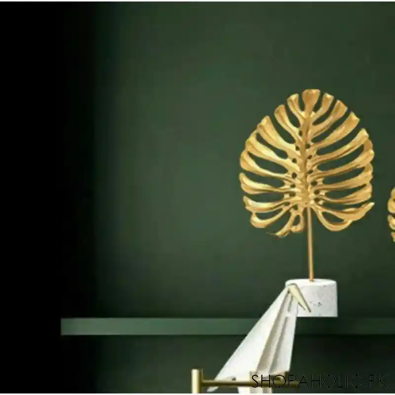 luxury gold turtle leaf image4