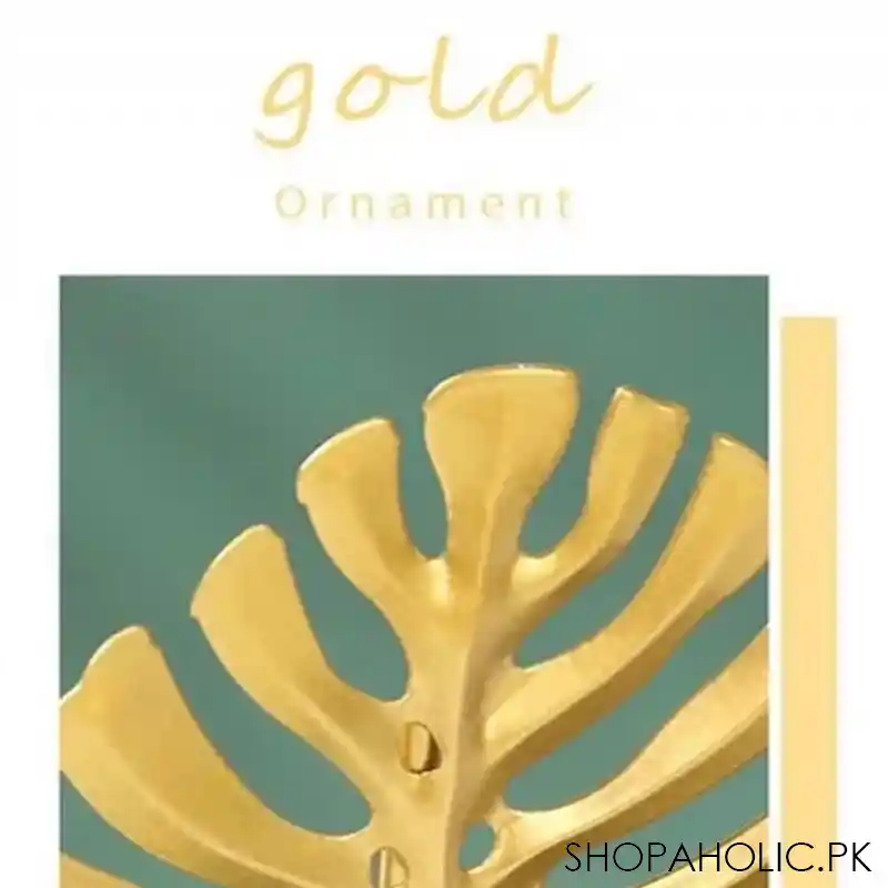 luxury gold turtle leaf image5