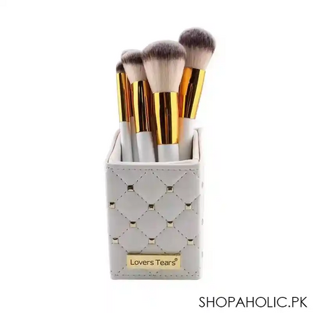luxury leather makeup storage holder image2