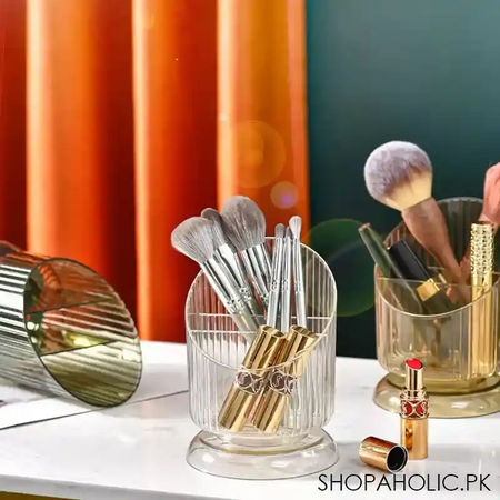 luxury striped lines cup shape pen holder image3