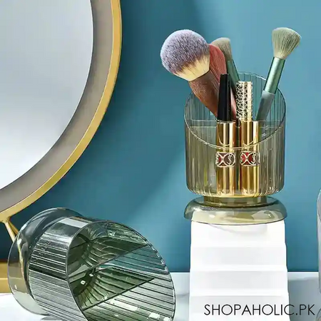 luxury striped lines cup shape pen holder image5
