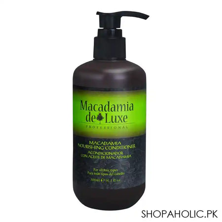 Macadamia De Luxe Macadamia Nourishing Conditioner, For All Hair Types, 300ml - Main Image