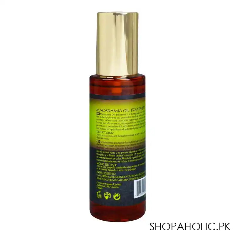 Macadamia De Luxe Macadamia Oil Treatment, For All Hair Types, 100ml - Image 4