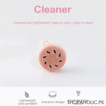 macaron face scrubbing brush image5