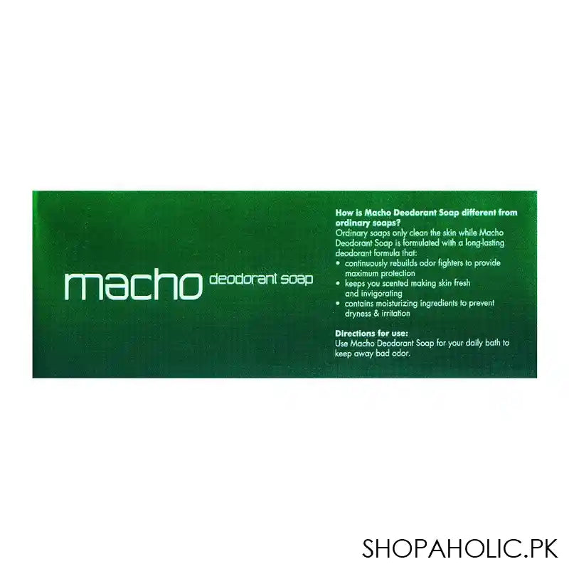Macho Gentle Deodorant Soap, 110g - Image 2