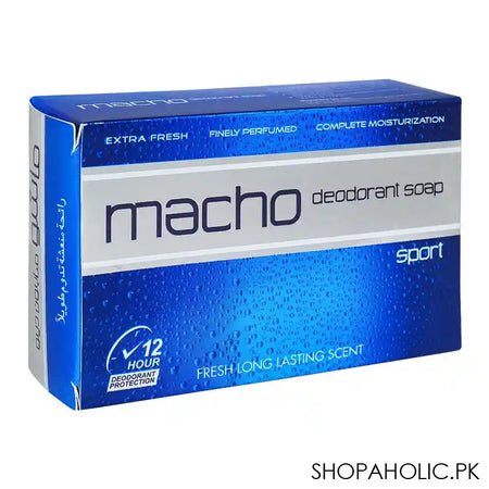 Macho Sport Deodorant Soap, 110g - Main Image