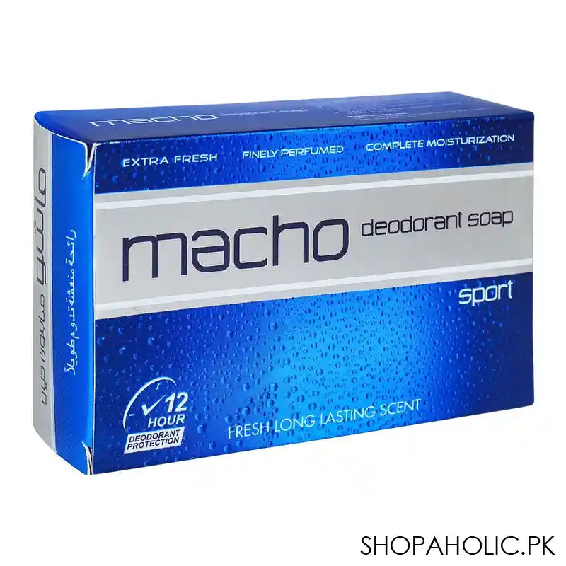 Macho Sport Deodorant Soap, 110g - Main Image