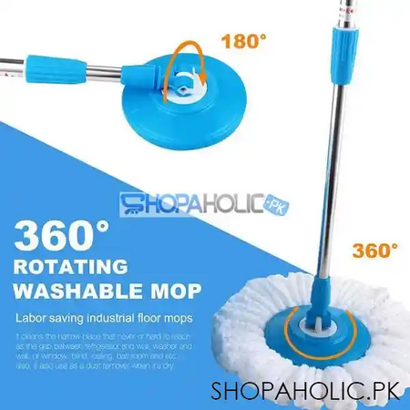 magic 360 spin mop & bucket system image2